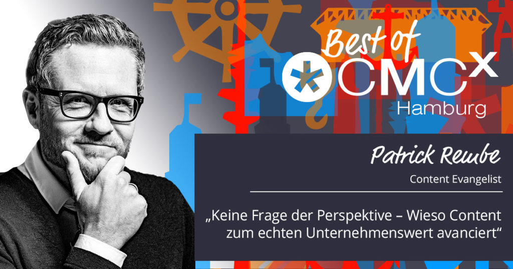 Teaser Keynote CMCX 2019 Patrick Rembe